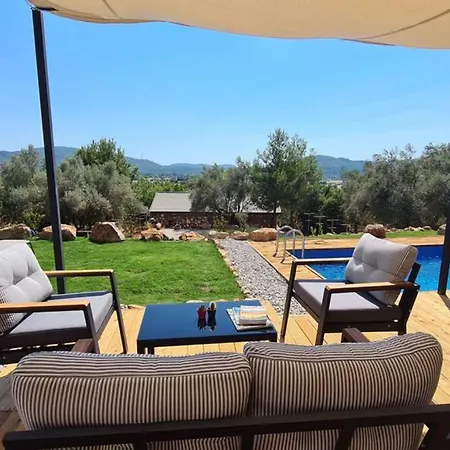 Ugni Blanc Uzum Baglari Ve Zeytinlikler Icinde Mini Bir Cennet Ve Tiny House Konseptli Havuzlu Ucgen Ev - крошечный дом - скрытый рай Holiday home Fethiye